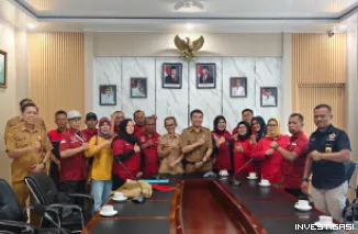 Foto LSM LPKP2 DPP dan Kabiro InvestigasiMabes Jalin Silaturahmi dengan Pemkab 50Kota, Bahas Isu Sosial dan Ekonomi
