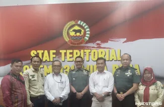 Foto Audiensi DPP Solidaritas Wartawan Indonesia Dengan Korem 031 Wira Bima