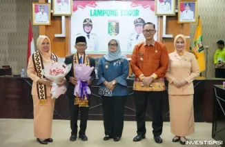 Foto Bupati Ela Resmi Tunjuk Tarmizi Sebagai Plt Sekda Lampung Timur