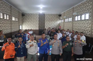 Foto Cegah Karhutla Sejak Dini, Polres Lampung Selatan Gandeng Lintas Instansi Gelar Rapat Koordinasi Antisipasi Bencana
