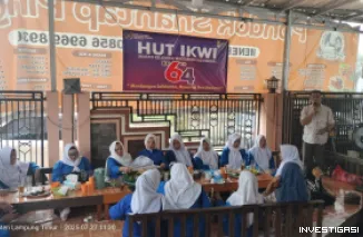 Foto HUT Ke-64 Di Pondok Santap,   IKWI Maju Berkembang dan Mampu Kontribusi Positif Bagi Kemajuan Pers Nasional