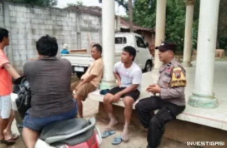 Foto Sampaikan Pesan Kamtibmas Dan Sosialisasikan Layanan Polisi 110 Dan WhatsApp Siraju