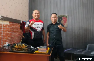 Foto Silaturahmi ke Polsek Gelumbang, Ketua MMG Tegaskan Komitmen Dukung Kamtibmas