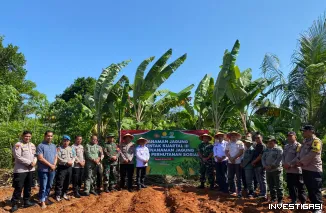Foto Sinergi TNI-Polri dan Masyarakat Dorong Ketahanan Pangan