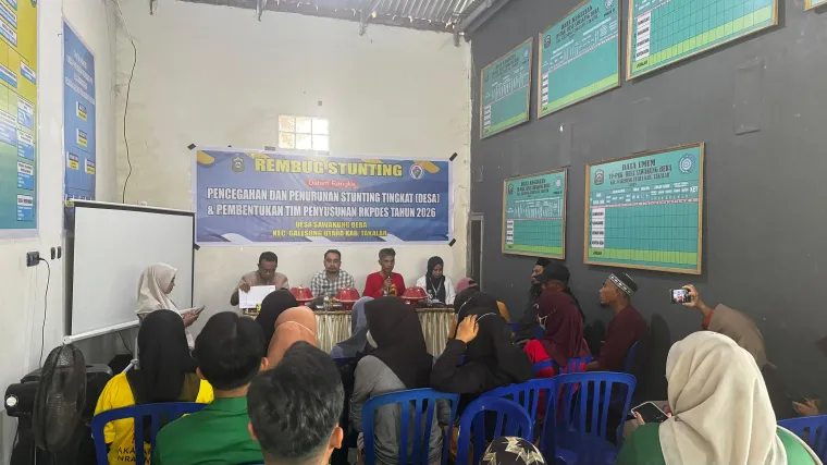 Rembuk Stunting Musyawarah Masyarakat Desa (MMD) Tahun 2025 Desa Sawakungbeba Galesong utara