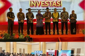 Foto Waketum KADIN Munir Abdul Haris : Transaksi Misi Dagang Jatim-Lampung 1 Triliun