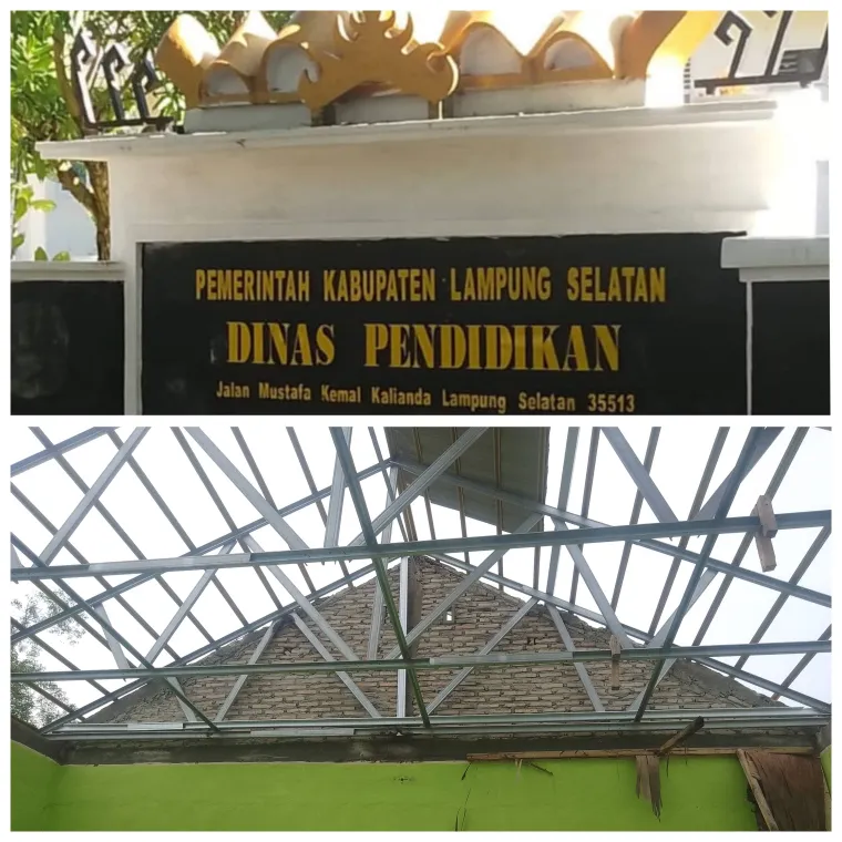 Kearifan Lokal Di Lupakan Bangunan Asal Asalan Dinas Pendidikan Lampung Selatan Bungkam