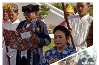 Foto Komisi IV DPR RI dan Menteri Kehutanan Kunjungi Ternate, Disambut Adat Kesultanan