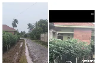 Pemuda Desa Sukadana Ilir dusun 3,kerja bakti membersih rumput dan siring pembuangan Air