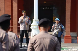 Foto Polresta Pati Kerahkan Ratusan Personel Amankan Rapat Pansus Hak Angket DPRD