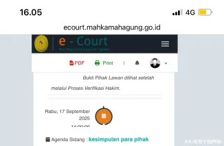 Foto Tergugat Budiharjo alias Acok dan Hendri Tidak Upload Kesimpulan, Posisi Melemah dalam Gugatan Perdata No. 252/Pdt.G/2024/PN Jmb