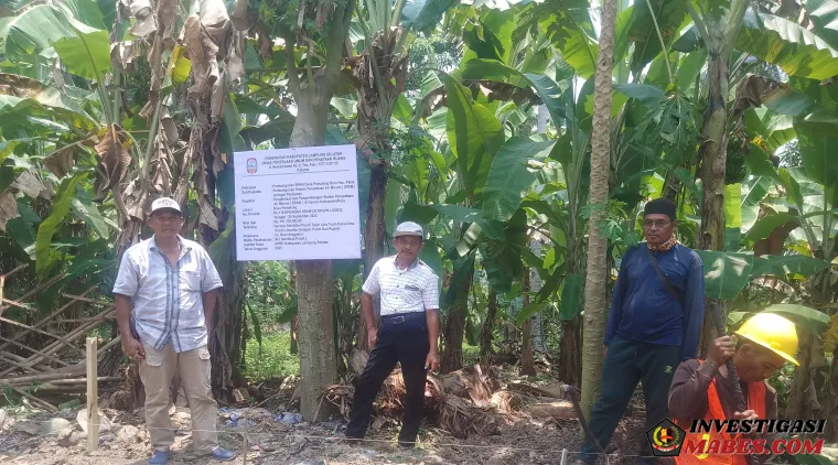 Pembangunan SPAM Desa Pematang Baru Kecamatan Palas Kualitas Jadi Utama