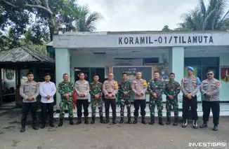Foto Dirhahayu TNI Ke-80,Polsek Tilamuta Berikan Kejutan Ke Keramil