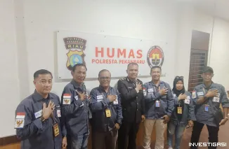 Foto Hari Sumpah Pemuda DPP Solidaritas Wartawan Indonesia Audensi ke Polresta Pekanbaru