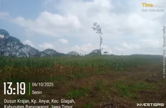 Foto Hasil Sidak DPRD Mandek, Kalibendo Tetap Beroperasi, Regulasi Dilanggar, Banyuwangi di Ujung Ancaman Banjir