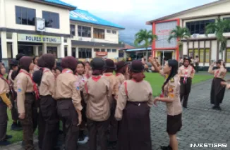 Foto Kapolres Bitung Dukung Penuh Saka Bhayangkara di Perkemahan Nasional 2025 di Gorontalo