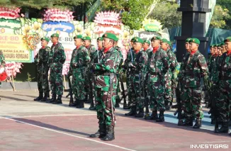 Foto Peringatan HUT TNI ke-80 : Semangat Pengabdian TNI Yang Tidak Pernah Pudar