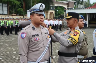 Foto Apel Gelar Pasukan Operasi Zebra Candi 2025, Kapolresta Pati Tekankan Disiplin dan Humanisme di Lapangan