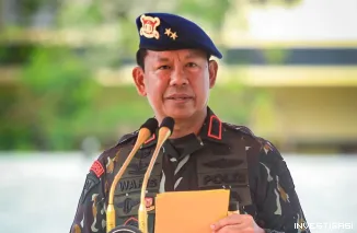 Foto Kapolda Malut Hadiri Syukuran HUT ke-80 Korps Brimob Polri di Mako Sat Brimob Sofifi