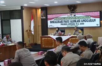 Polres Jepara Gelar Sosialisasi Pagu Alokasi Anggaran Tahun 2026