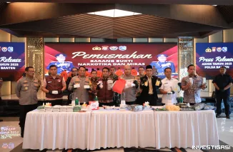 Foto Dibawah Kepemimpinan Irjen Pol Hengki Berhasil Menurunkan Tingkat Kejahatan sebesar 2% dan Penyelesaian Perkara sebesar 21%