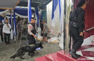 Foto Jelang Natal 2025, Polresta Pati Sterilisasi Seluruh Gereja, K9 dan Jibom Dikerahkan