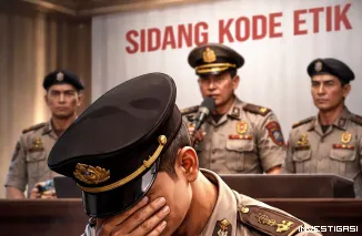 Foto Majelis Etik Propam Polda Maluku Utara PTDH Oknum Polisi Terkait Kasus Perselingkuhan