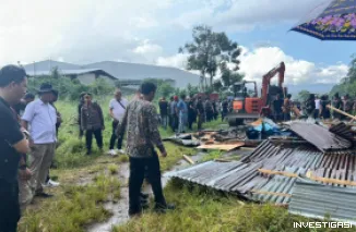 Foto Polres Bitung Amankan Kegiatan BPJN di Kawasan KEK