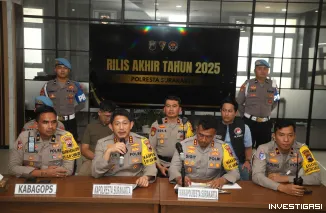 Foto Polresta Surakarta Rilis Capaian Kinerja dan Kondisi Kamtibmas Sepanjang Tahun 2025