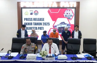 Foto Satreskrim Polresta Pati Ungkap Penipuan Investasi Moge Rp1,05 M, Tersangka Pria 36 Tahun