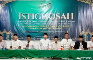 Foto Forum Rembuk Desa Penyangga TNWK Gelar Istighosah untuk Almarhum Kades Braja Asri