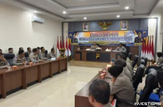 Foto Jelang Mudik Lebaran 2026, Polresta Pati Gelar Ops Keselamatan Candi Untuk Cipta Kondisi Lalu Lintas