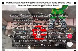 Foto LP3NKRI Jambi Tegaskan Tuduhan Keterlibatan Oknum TNI dalam Isu Illegal Logging Tidak Berdasar