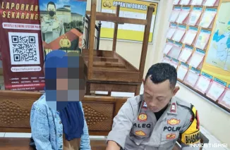Foto Perempuan 25 Tahun Diduga Curi Motor di Parkiran Karyawan PT Djarum, Diamankan Polisi