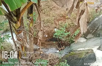 Foto Dugaan Limbah SPPG Bumi Ayu Dibuang ke Drainase, IPAL Baru Akan Dibangun Setelah Disorot Warga