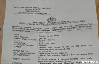 Foto Enam Bulan Pelaporan Kasus Pencabulan Di Polres Serang Diduga Mangkrak, Pelapor Nyaris Hilang Kepercayaan