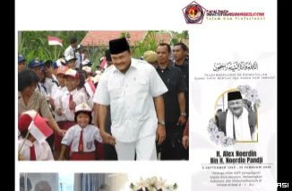 Foto Kabar Duka! Mantan Gubernur Sumsel Dua Periode Alex Noerdin Wafat di Jakarta, Ini Profil Singkatnya