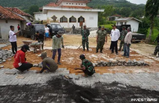 Foto Tinjau TMMD 127, Dansatgas Pastikan Progres Sesuai Target