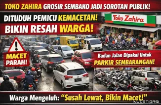 Foto Dugaan Pembiaran! Aktivitas Toko Gunakan Badan Jalan, Warga Soroti Sikap Pemerintah Kelurahan Maccini Sombala