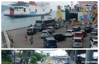 Foto H-4 Angkutan Mudik Lebaran 2026 Merak Bakau Alami Peningkatan