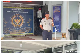 Foto Lapas Kalianda Gelar Apel Siaga Idulfitri, Pastikan Layanan Kunjungan Tetap Optimal