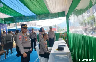 Foto Pengawasan Operasi Ketupat Samrat 2026 di Polres Bitung, Pastikan Pelayanan Optimal dan Humanis bagi Masyarakat
