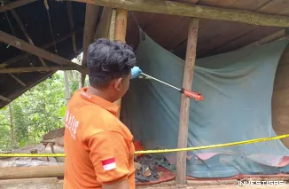 Foto Petani Ditemukan Meninggal di Perkebunan Duasudara, Polisi Gerak Cepat dan Imbau Warga Tingkatkan Kepedulian