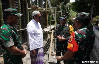 Foto Tinjau TMMD 127 Sumenep, Tim Wasev Apresiasi Capaian dan Sinergi