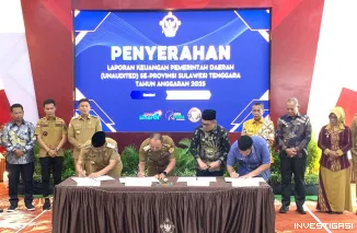 Foto Bupati Buton Tegaskan Komitmen Transparansi: Penyerahan LKPD se-Sultra Jadi Langkah Penting dalam Pengelolaan Keuangan Daerah