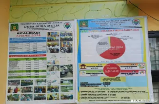 Foto Diduga Abaikan Keterbukaan Informasi, Kades Suka Mulia Bungkam Soal Dana Desa, LSM GMAS akan Layangkan Surat Kedua