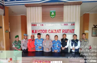 Dukungan Camat Rupat dalam Pemberantasan Narkoba, ASN dan PPPK Jalani Tes Urine Mendadak