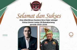 Foto Garda Timur Indonesia Ucapkan Selamat atas Pelantikan Saudara Ibnu Hajar sebagai Ketua Umum Laskar 99 Bawakaraeng Periode 2025-2030
