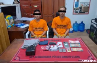 Gerak Cepat Polres Barito Utara, Dua Pengedar Sabu Dibekuk di Desa Sikui