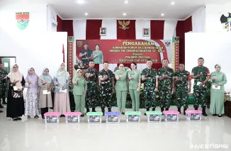 Kunker di Lamtim, Danrem 043 Tegaskan TNI Wajib Siap Hadapi Gejolak Global